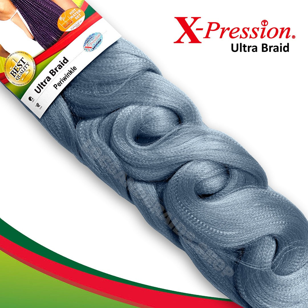 X Pression Syn Ultra Braid X-PRESSION Ultra Hair Braid (Braiding) Extension (Choice of Colours)
