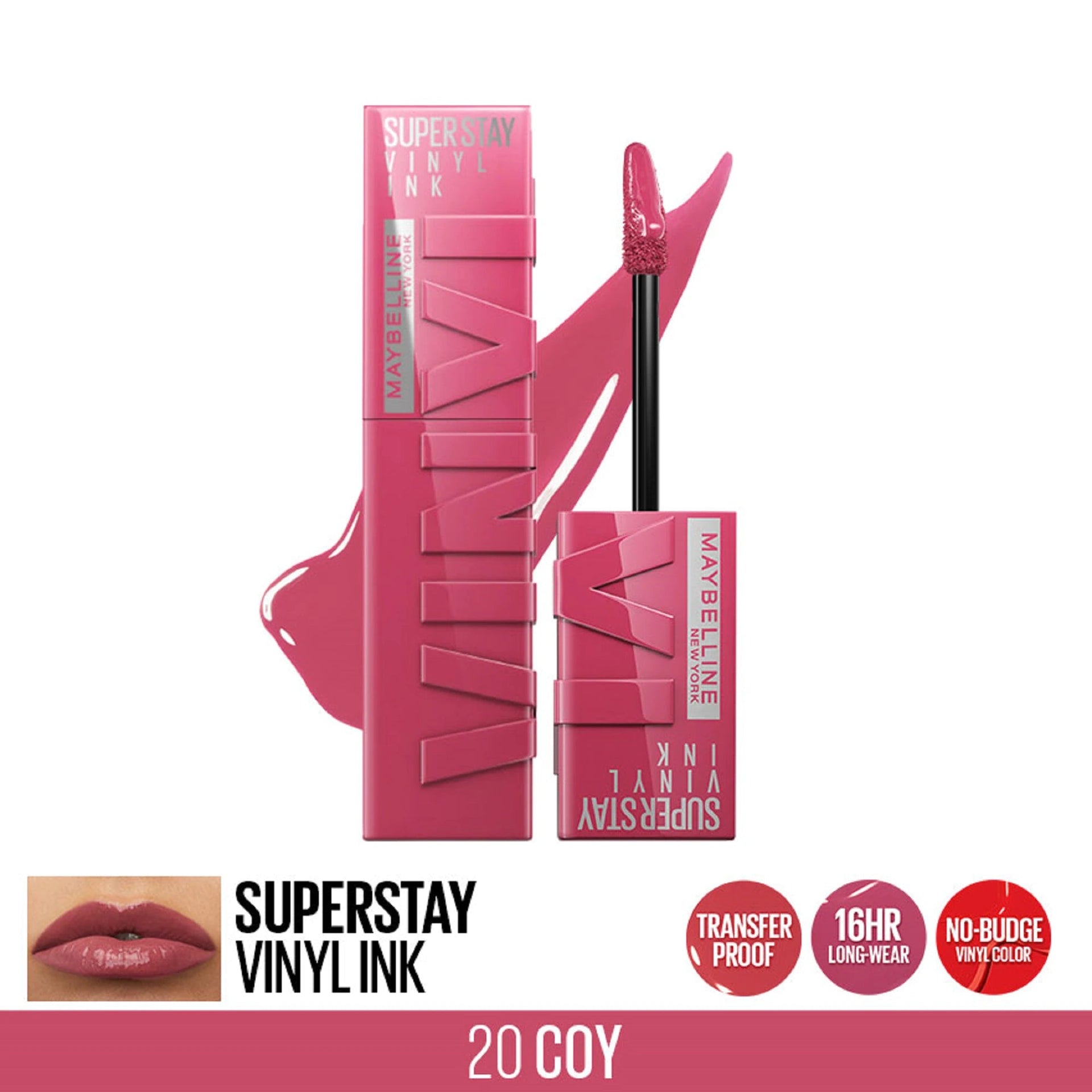 Maybelline Super Stay Vinyl Ink Longwear Liquid Lipcolor 10ml