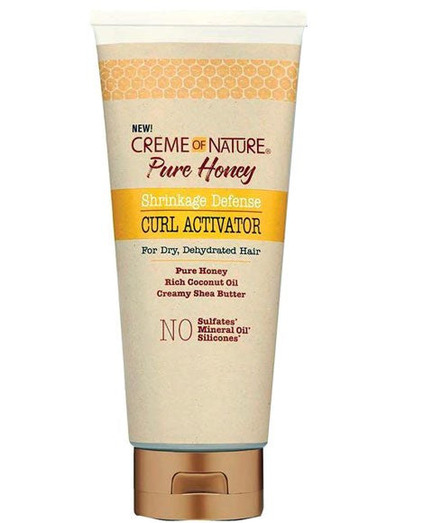 creme of nature Pure Honey Shrinkage Defense Curl Activator