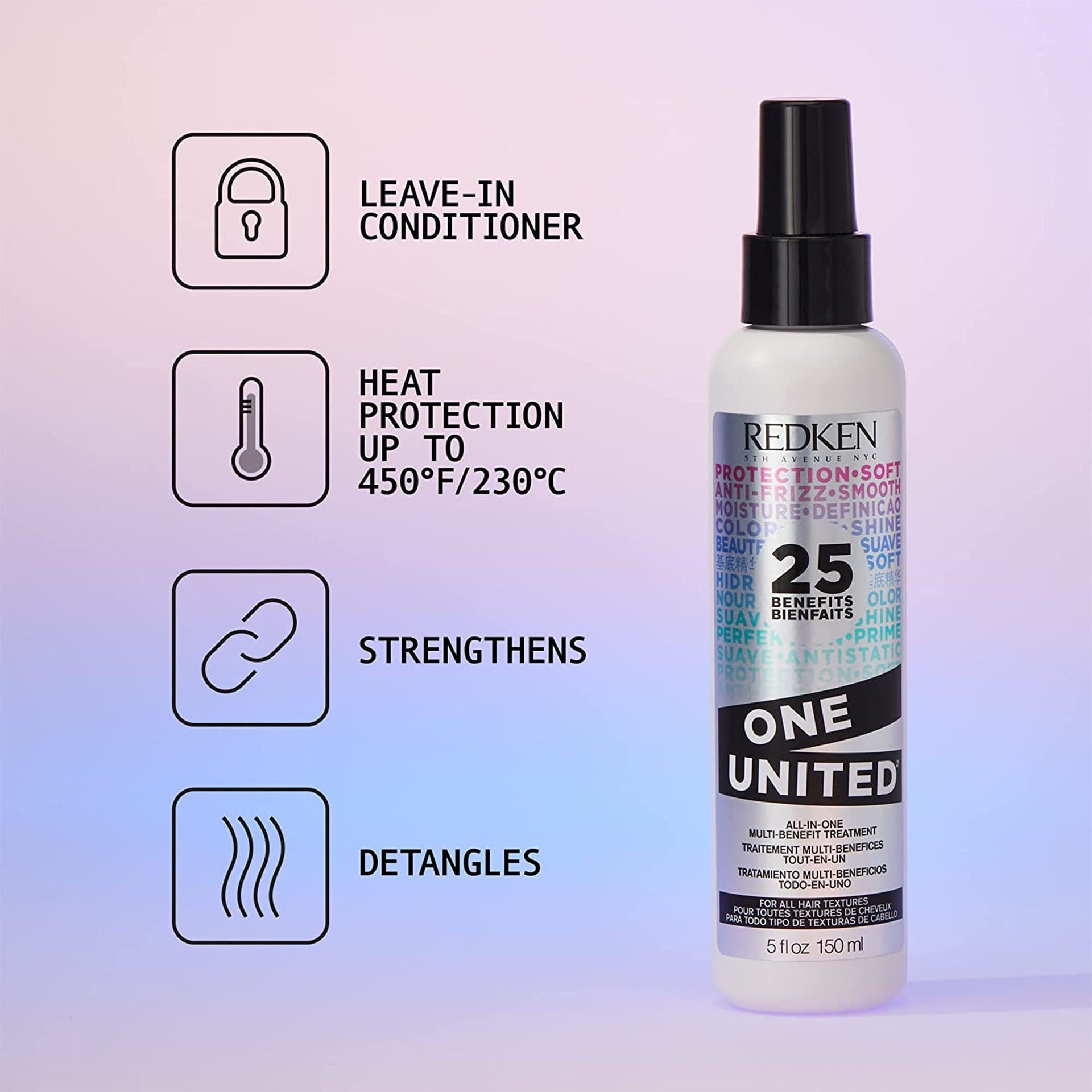 Redken One United 25 Benefits Hair Treatment 150ml