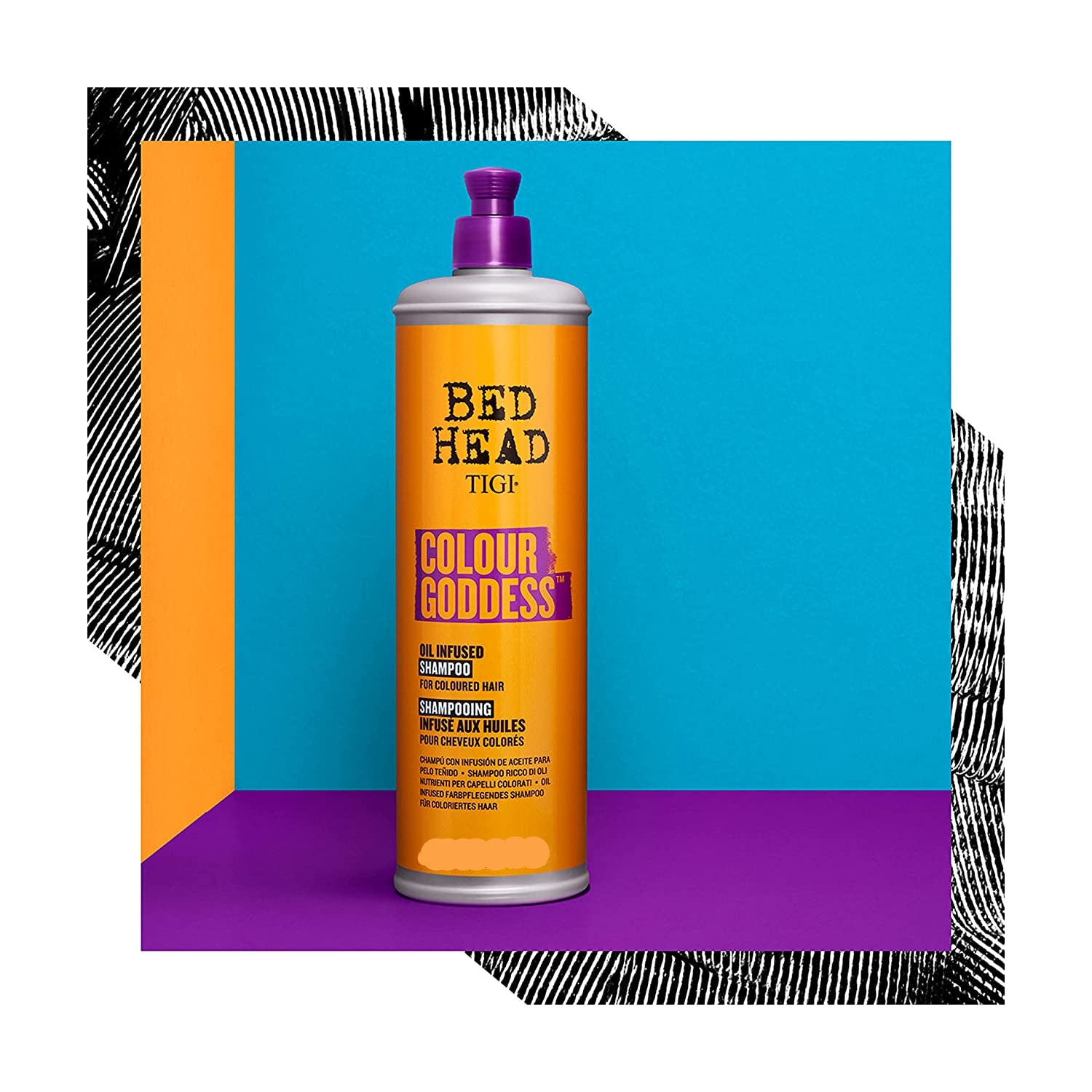 Tigi Bed Head Colour Goddess Oil Infused New Shampoo 750ml / 400ml