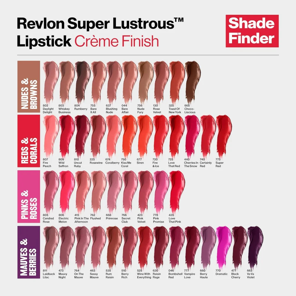 Revlon Super Lustrous Creme Lipstick 770 Dramatic