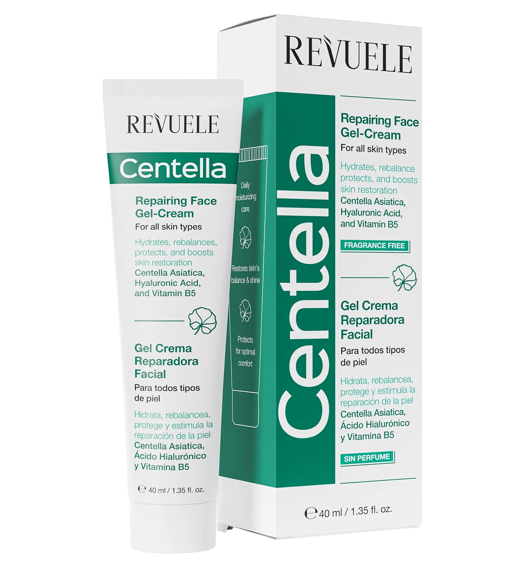 Revuele Centella Repairing Face Gel Cream 40ml