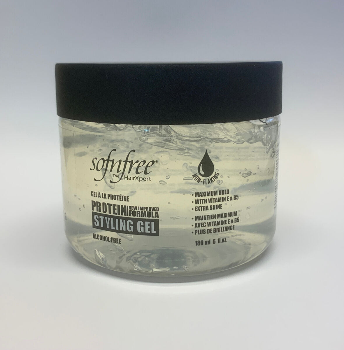 Sof N Free Protein Styling Gel Clear 180ml, 500ml / 907ml