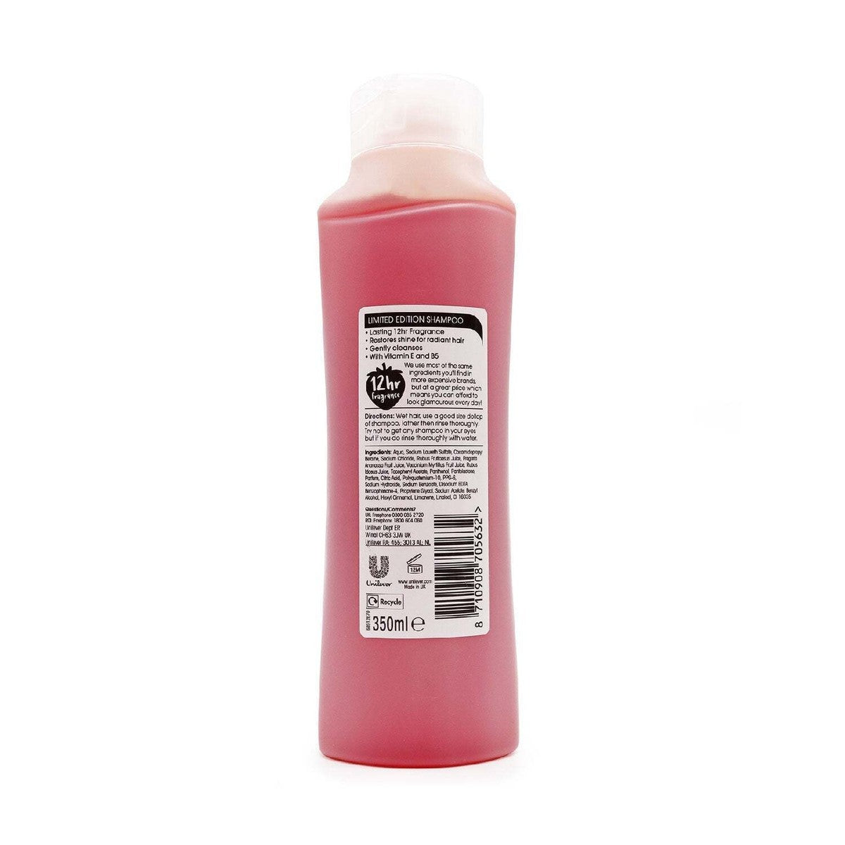 Alberto Balsam Strawberries And Cream Limited Edition Shampoo 350ml
