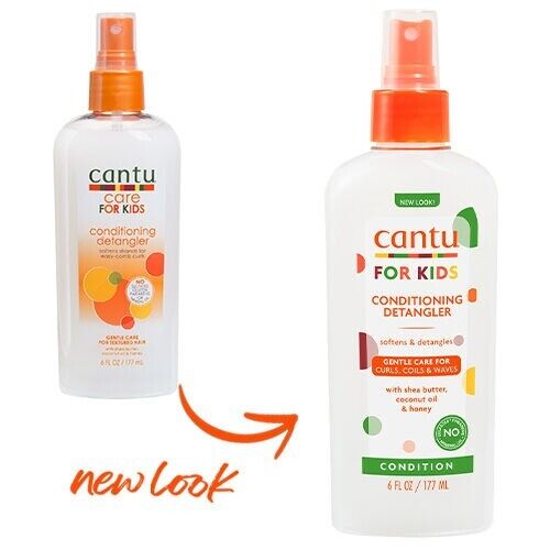 Cantu Care for Kids Conditioning Detangler | Shea Butter Coconut oil & Honey 177ml - Afro Hair Boutique