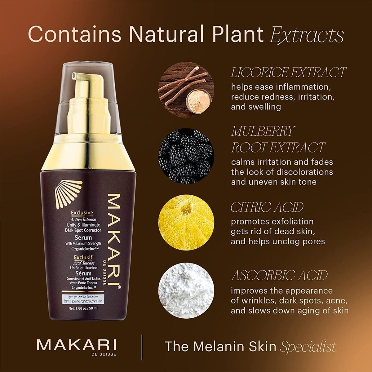 Makari Exclusive Active Intense Serum 50ml