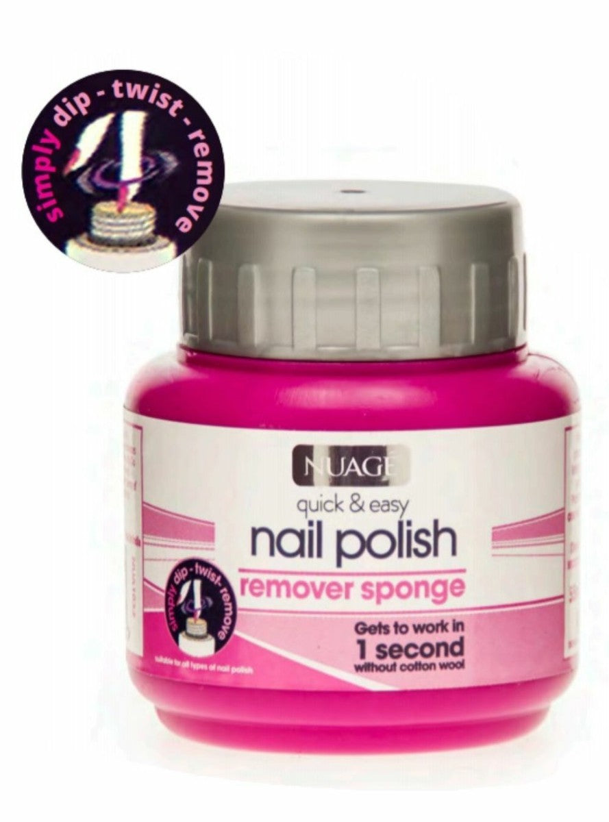 Nuage Quick And Easy Nail Polish Remover Sponge 55ml
