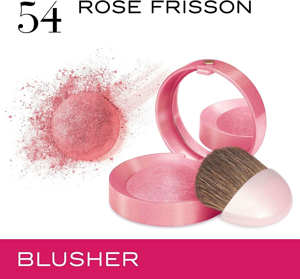Bourjois Little Round Pot Blusher 54 Frosted Rose 2.5g