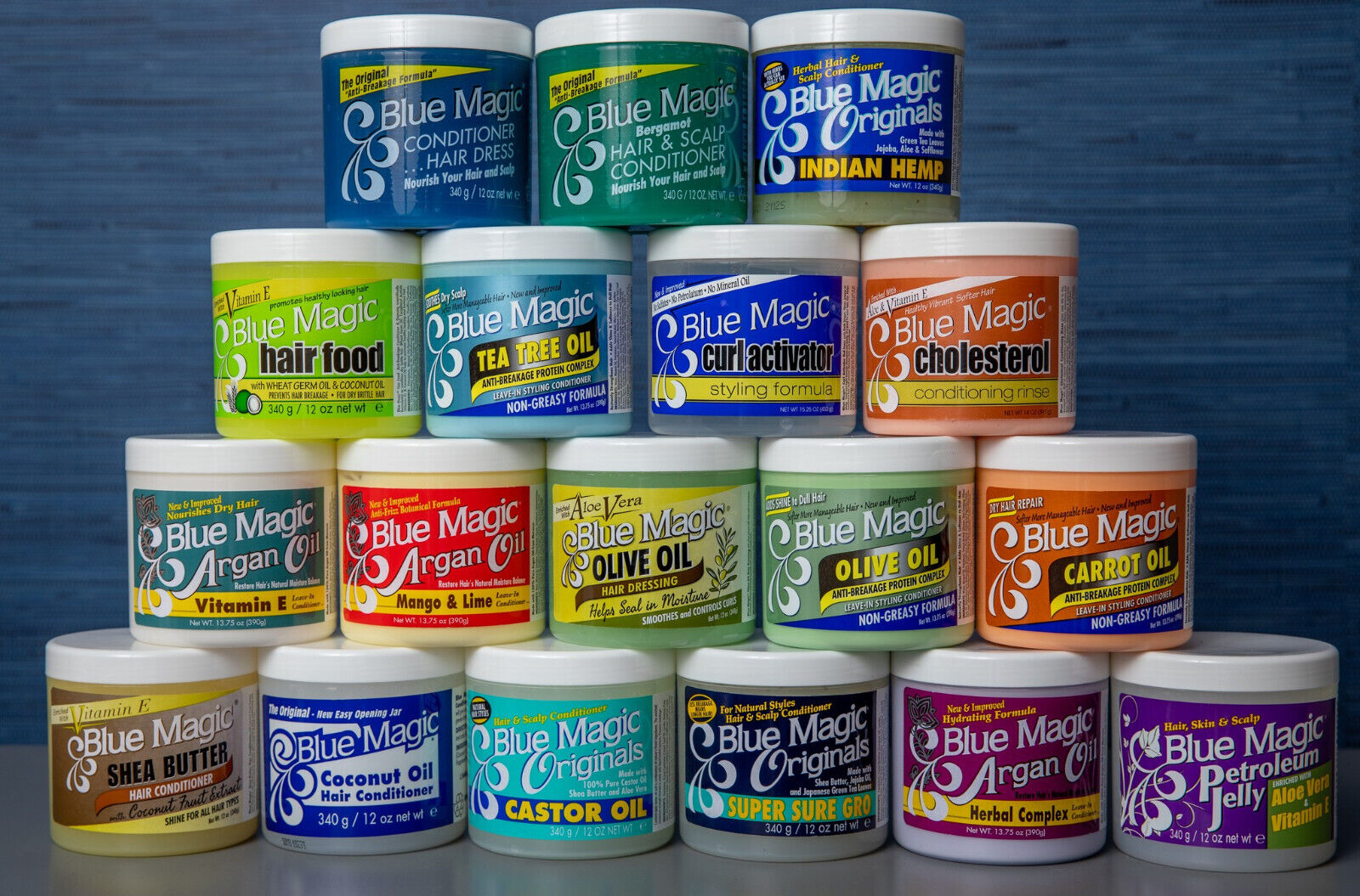 Blue Magic Hair Care Range