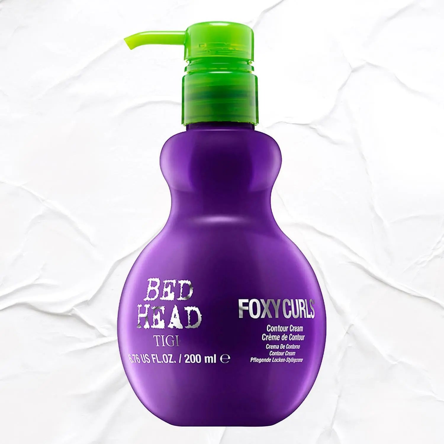 Bed Head by TIGI Foxy Curls Curly Hair Contour Cream for Defined Curls 200ml