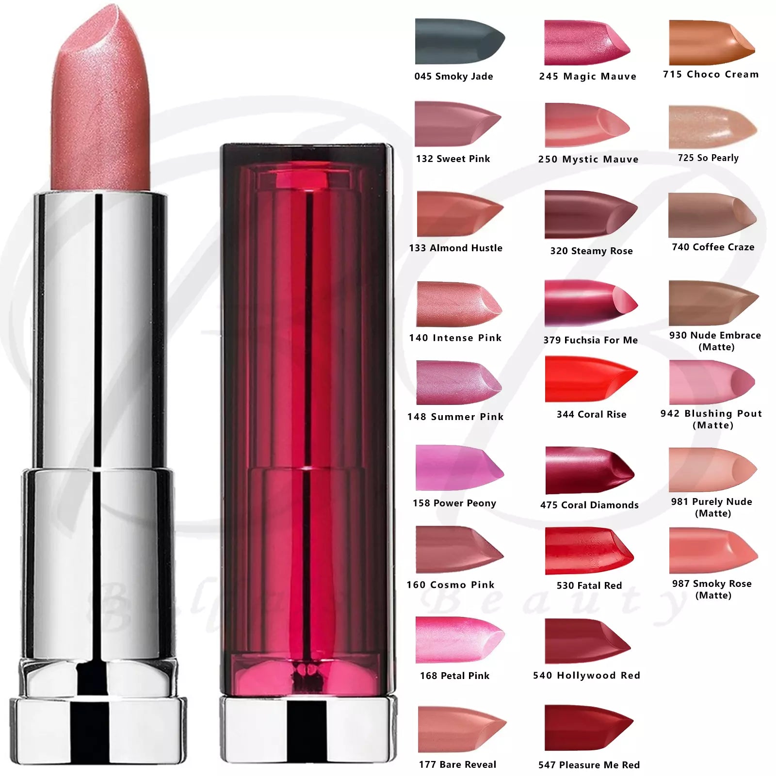 Maybelline Color Sensational Lipstick 148 Summer Pink