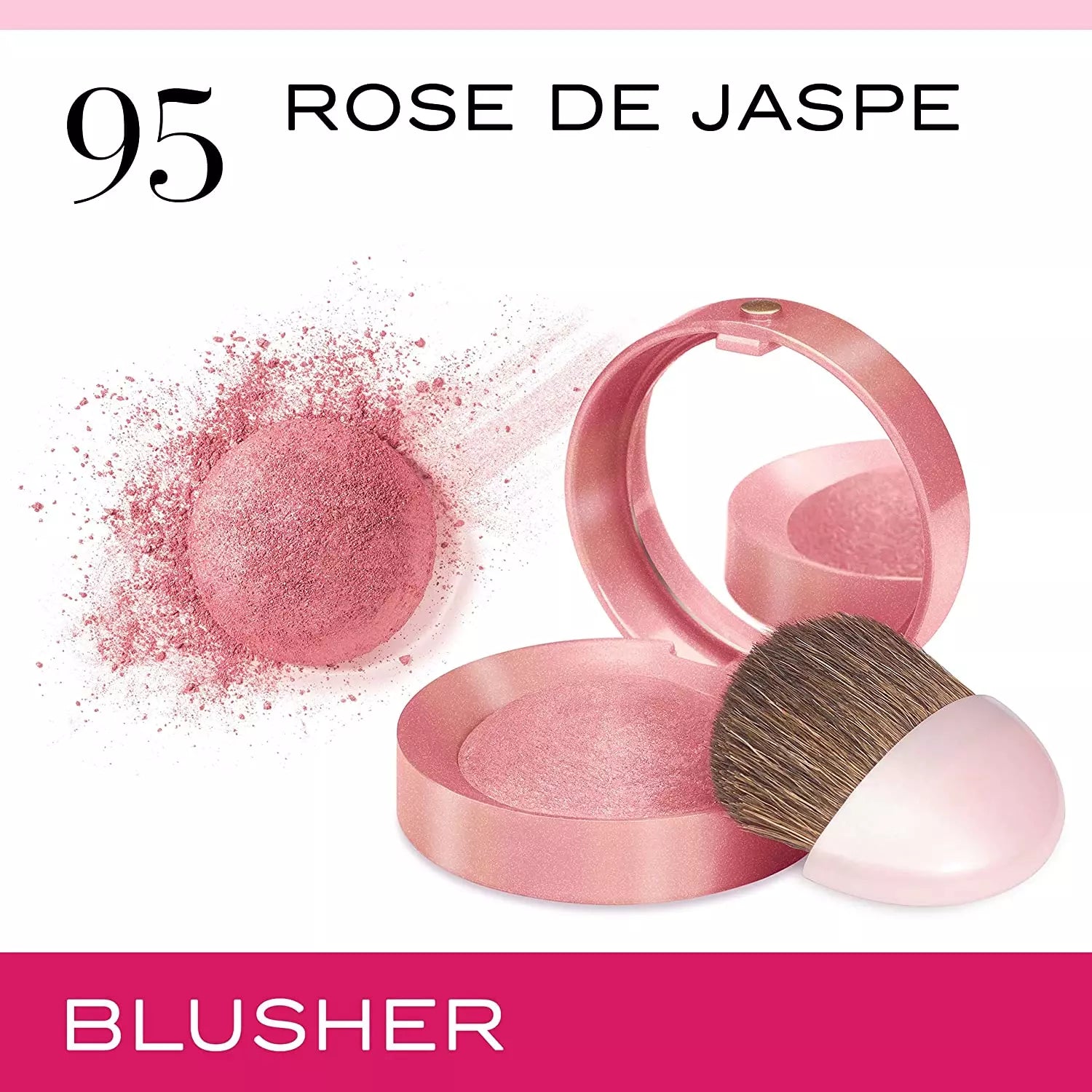 Bourjois Little Round Pot Blusher 95 Rose De Jaspe 2.5g