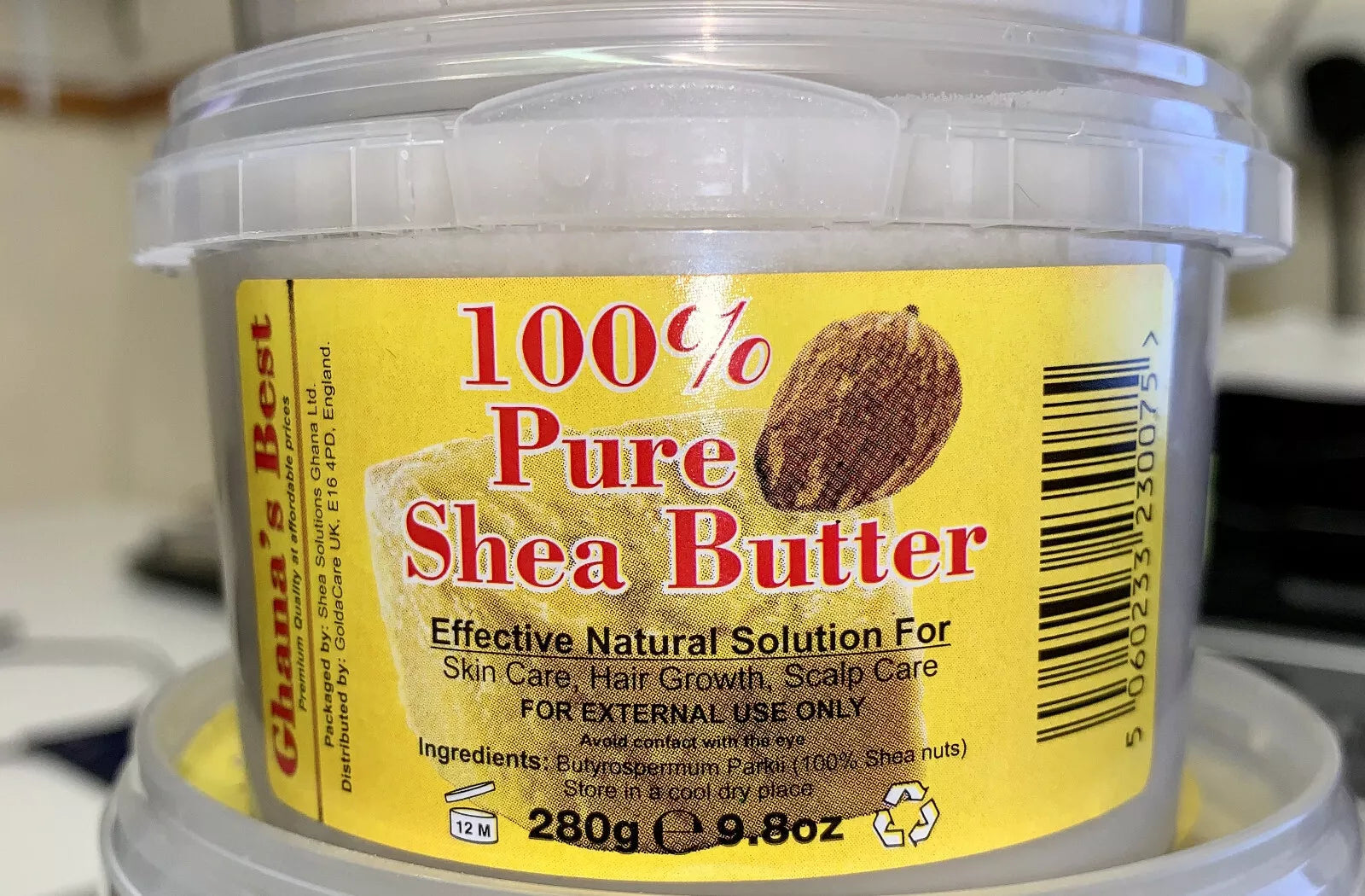 PCC Brands Easy Melt Premium Quality 100% Pure Shea Butter White - All Sizes
