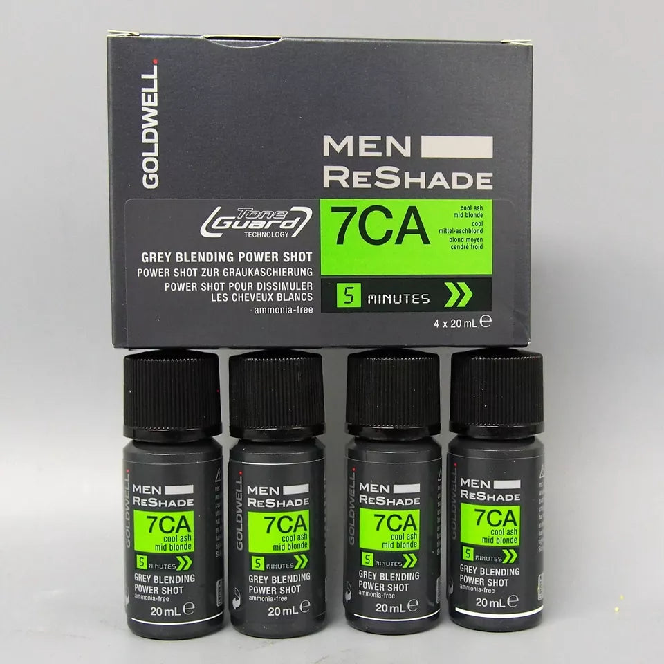 Goldwell Men Reshade Grey Blending Power Shot 20ml x4