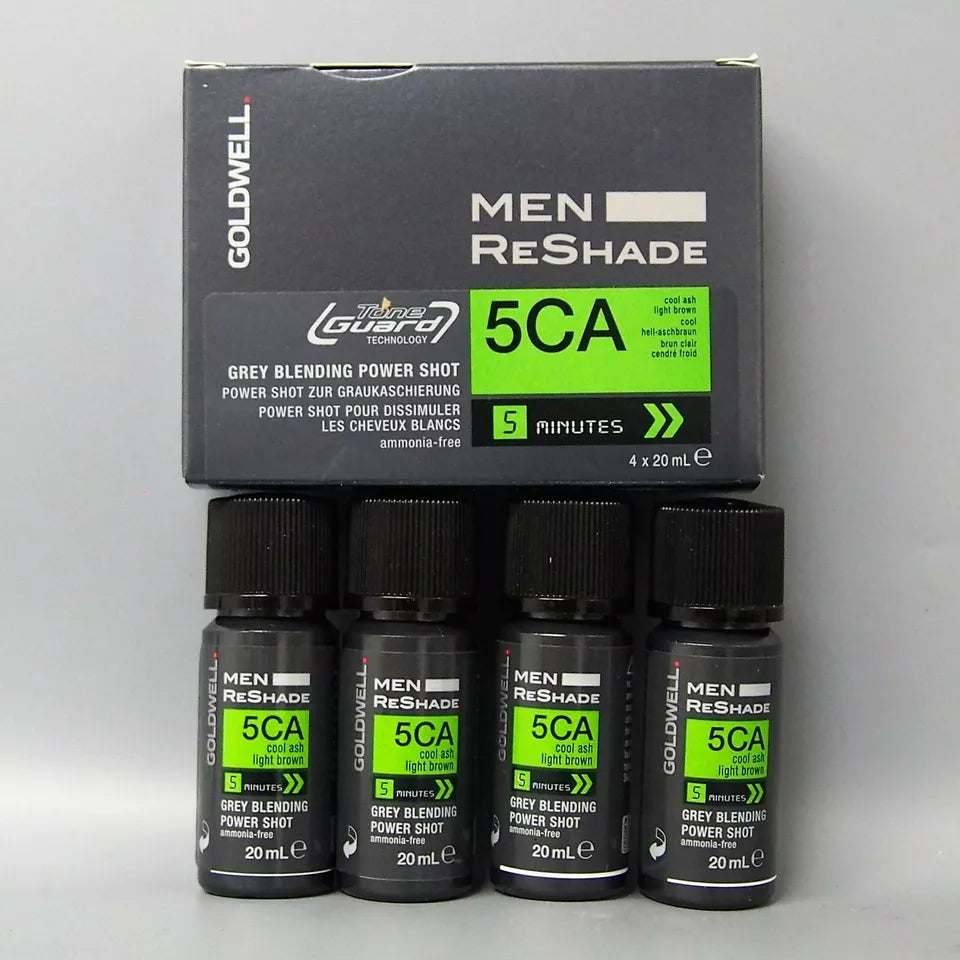 Goldwell Men Reshade Grey Blending Power Shot 20ml x4
