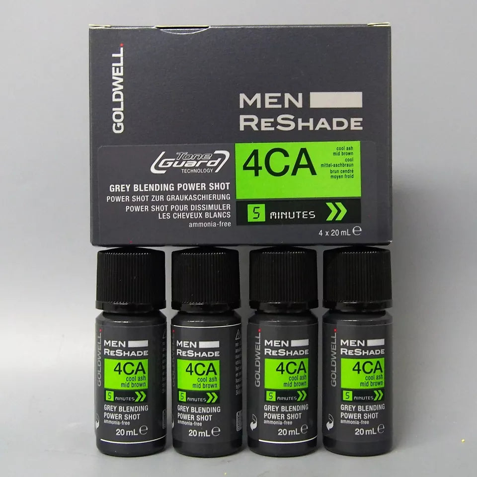 Goldwell Men Reshade Grey Blending Power Shot 20ml x4