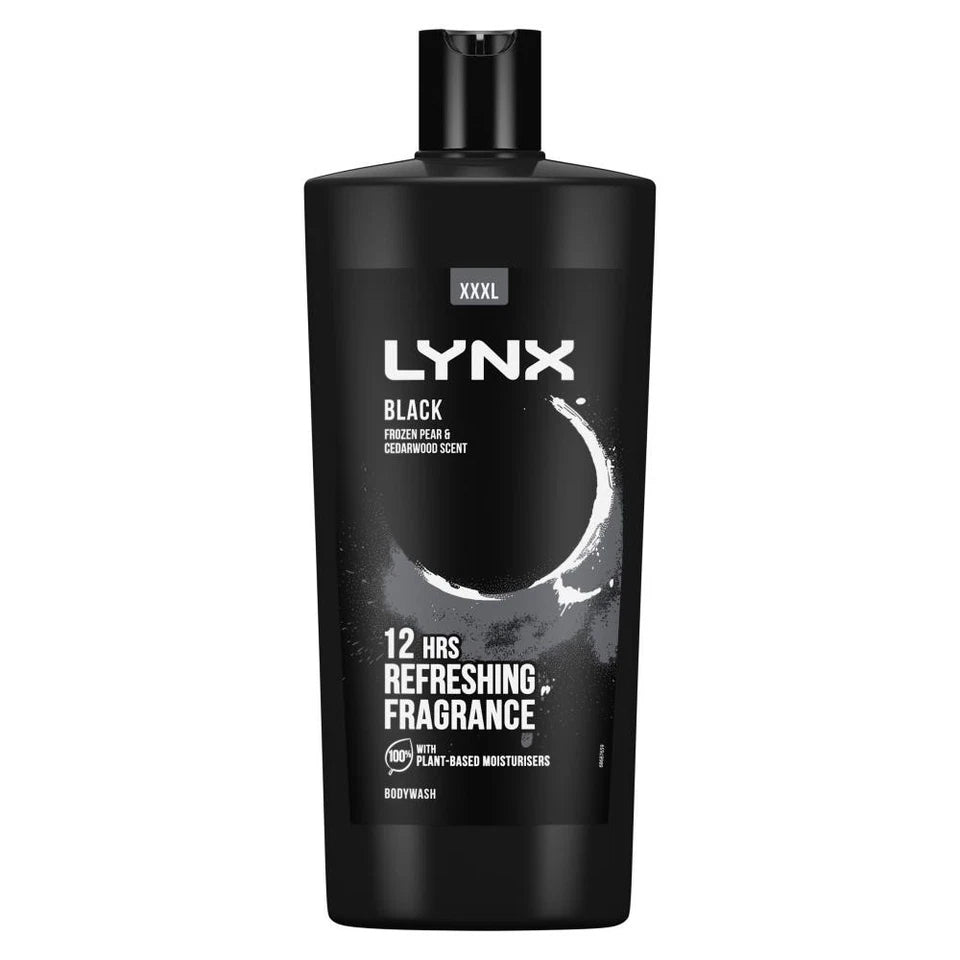 Lynx Black 3 In 1 All Day Fresh Body Wash 700ml