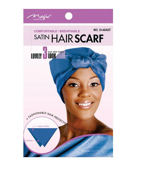 Bee Sales Magic Collection Satin Hair Scarf