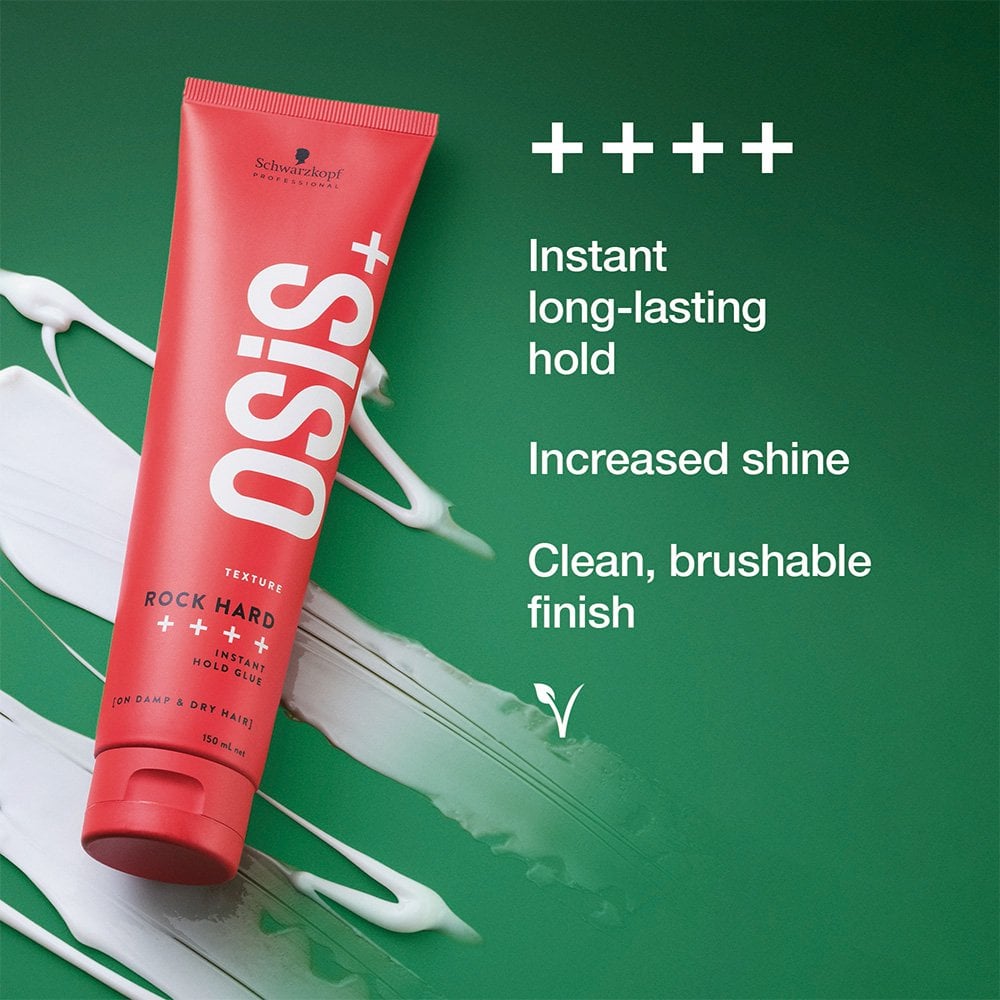 Schwarzkopf Osis Plus Texture Rock Hard Instant Hold Glue - 150ml