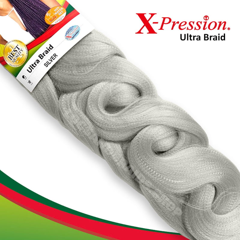 X Pression Syn Ultra Braid X-PRESSION Ultra Hair Braid (Braiding) Extension (Choice of Colours)