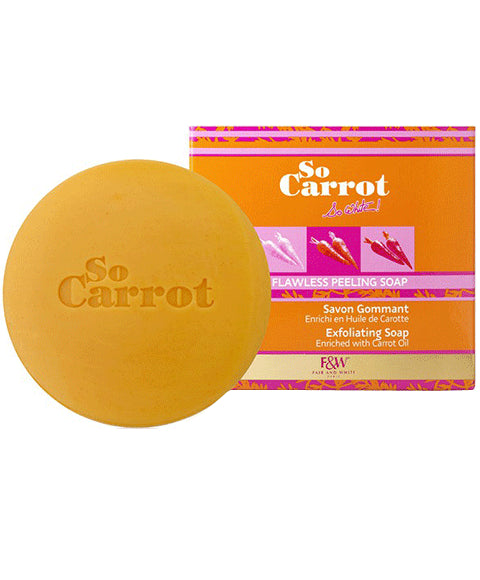 fair and white So Carrot Flawless Peeling Soap