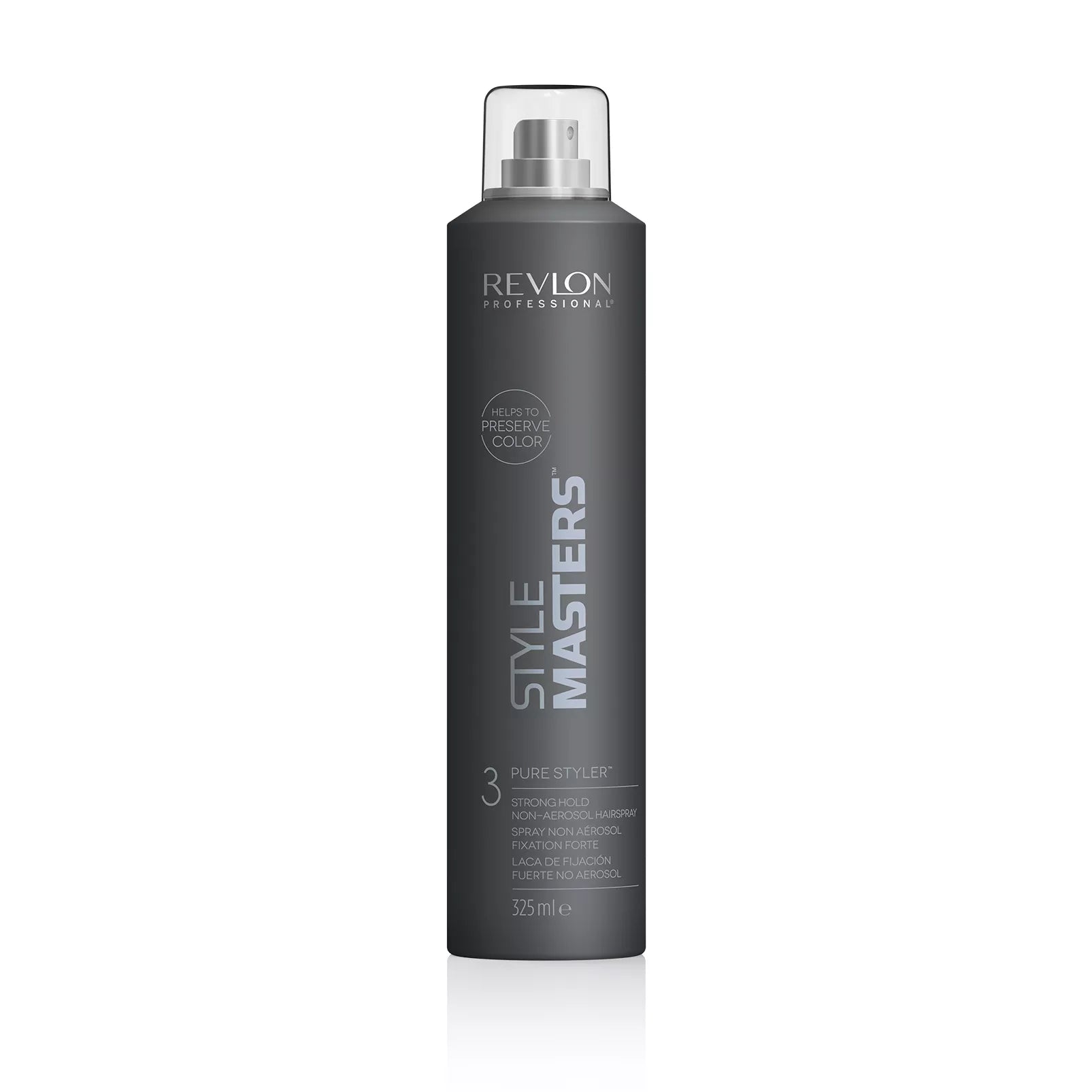 Revlon Style Masters Pure Styler 3 Strong Hold Hairspray 325ml