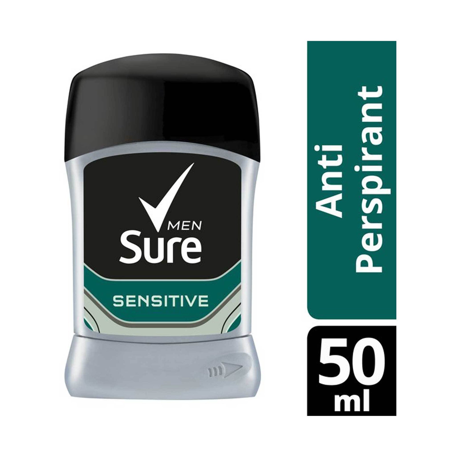 Sure Men Sensitive 48H Protection Deodorant Dry Stick 50ml