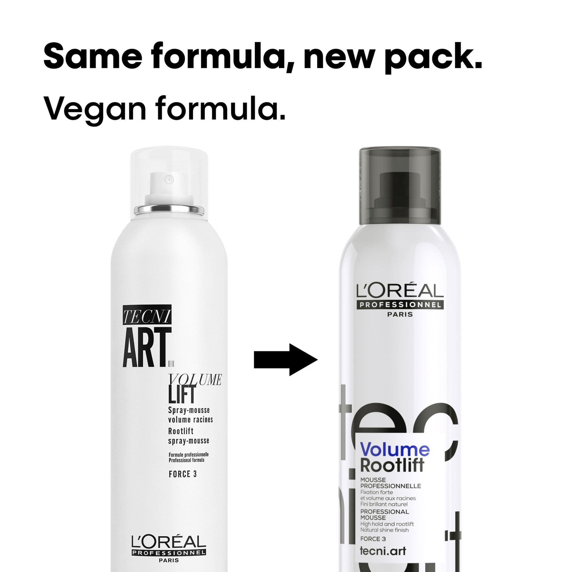 L'Oreal Tecni Art Volume Lift Spray Mousse 250ml