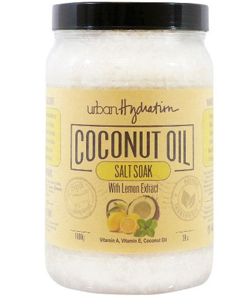 Urban Hydration Coconut Oil Salt Soak With Lemon Extract