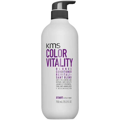 KMS Color Vitality Blonde Conditioner New Pack 250ml / 75ml / 750ml