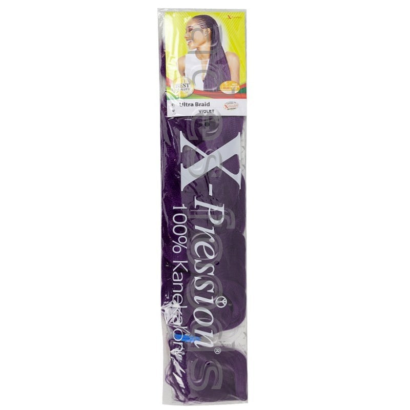 X Pression Syn Ultra Braid X-PRESSION Ultra Hair Braid (Braiding) Extension (Choice of Colours)