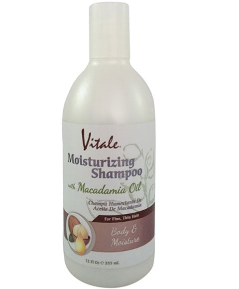 JF Labs Vitale Moisturizing Shampoo With Macadamia Oil