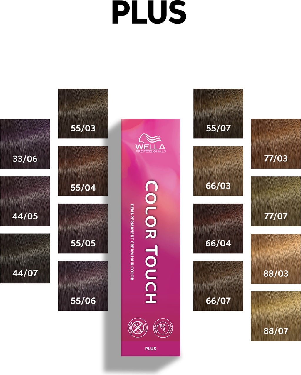 Wella Color Touch Plus Hair Color 60ml