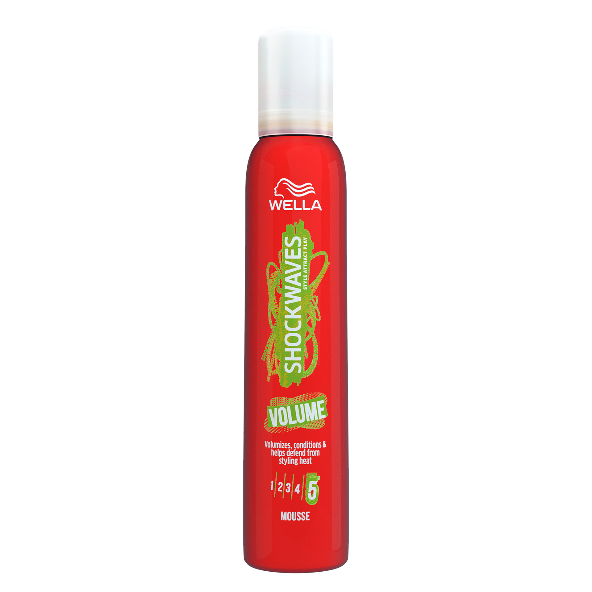 Wella Shock Waves Volume 5 Mousse 200ml