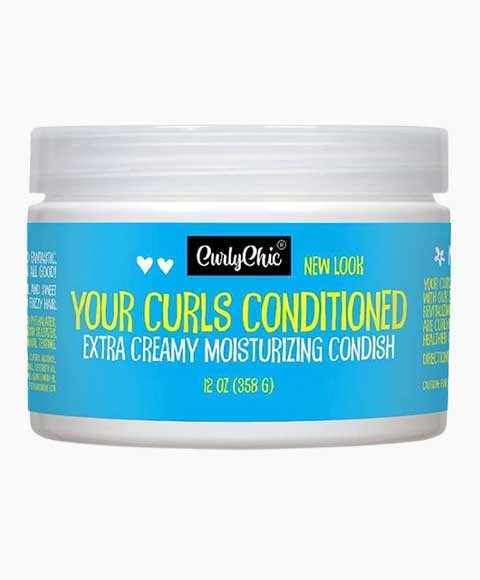 Advance Beauty Care Curly Chic Your Curls Conditioned Extra Creamy Moisturizing Condish