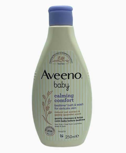 Johnson and Johnson Aveeno Baby Calming Comfort Bedtime Bath And Wash