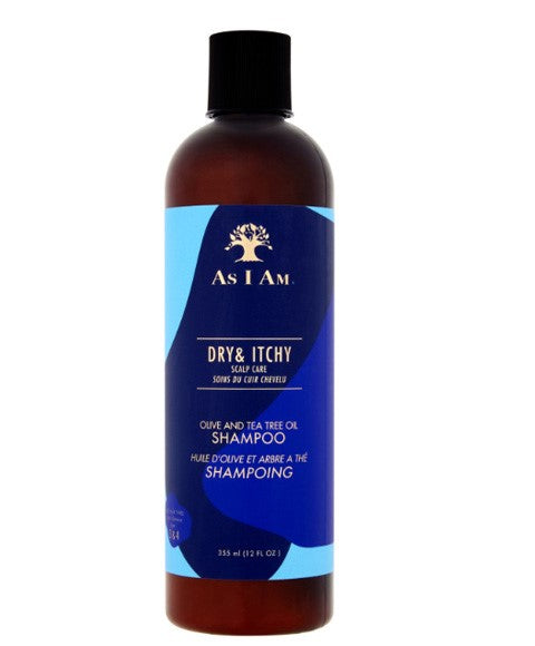 as I am Dry And Itchy Scalp Care Olive And Tea Tree Oil Shampoo