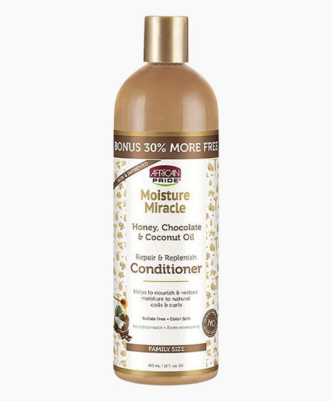 African Pride Moisture Miracle Honey Chocolate And Coconut Oil Conditioner