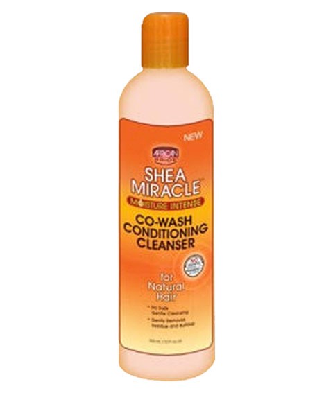 African Pride Shea Miracle Moisture Intense Co Wash Cleanser 