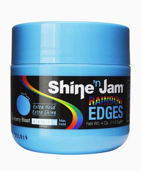 Ampro Shine N Jam Rainbow Edges Blueberry Blast Extra Hold & Shine