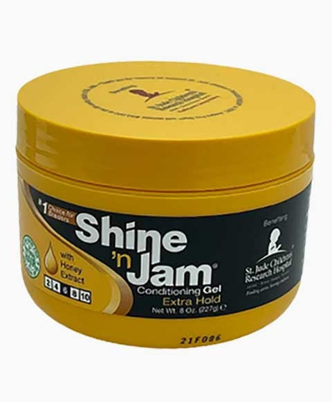 Ampro Shine N Jam Conditioning Gel Extra Hold With Honey Extract 