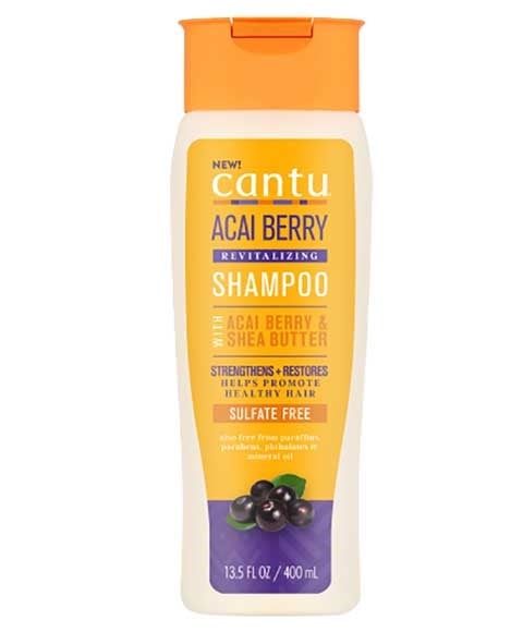 cantu hair products Acai Berry And Shea Butter Revitalizing Shampoo