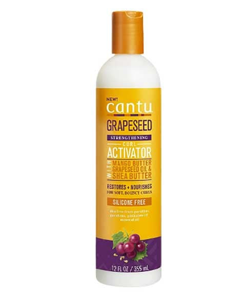 cantu hair products Grapeseed Strengthening Curl Activator
