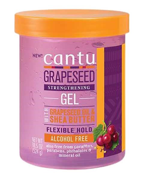 cantu hair products Grapeseed Strengthening Gel Alcohol Free