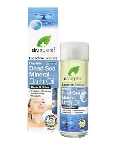 Dr Organic Bioactive Skincare Organic Dead Sea Mineral Bath Oil