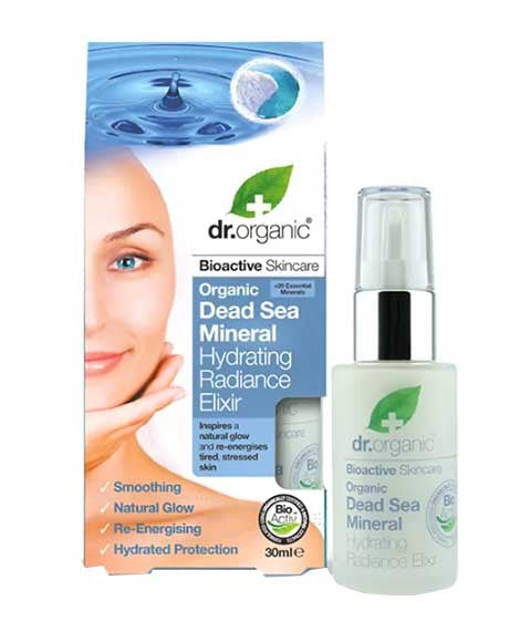 Dr Organic Bioactive Skincare Organic Dead Sea Mineral Hydrating Radiance Elixir