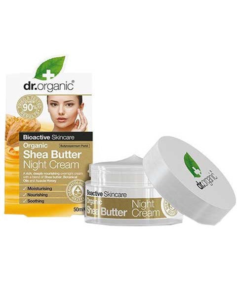 Dr Organic Bioactive Skincare Organic Shea Butter Night Cream