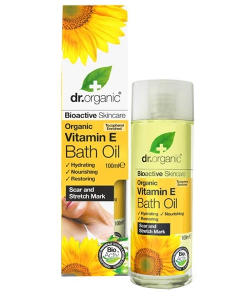 Dr Organic Organic Vitamin E Bath Oil
