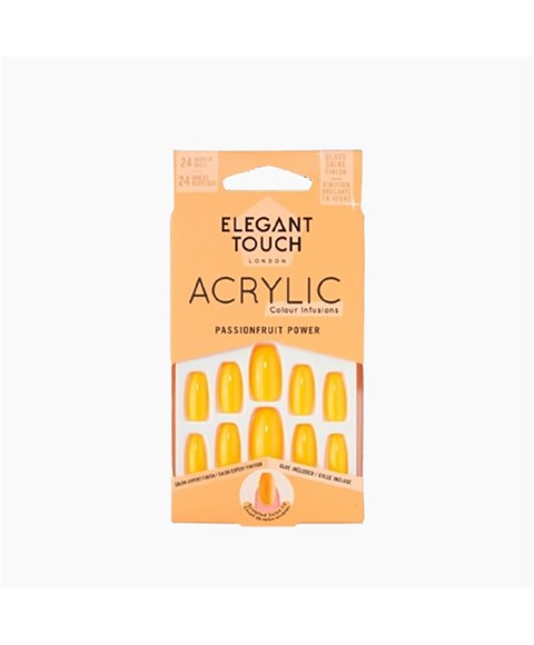 Elegant Touch  Acrylic Passionfruit Power
